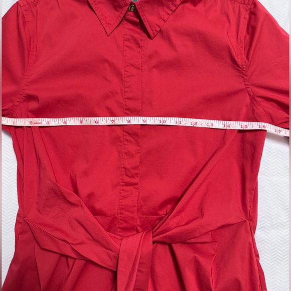 Ralph Lauren Red Dress In Size 2 - Picture 12 of 13